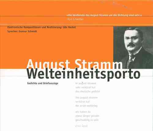 August Stramm: Welteinheitsporto. Briefe und Gedichte