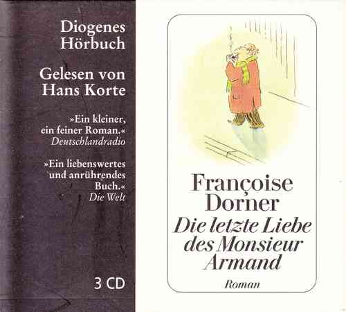 Francoise Dorner: Die letzte Liebe des Monsieur Armand ** Hörbuch ** NEUWERTIG **