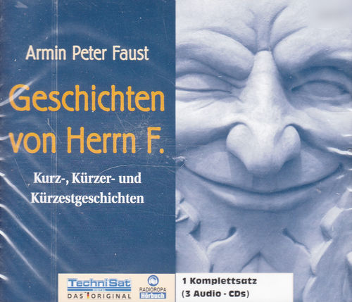 Armin Peter Faust: Geschichten von Herrn F. *** Hörbuch *** NEU *** OVP ***