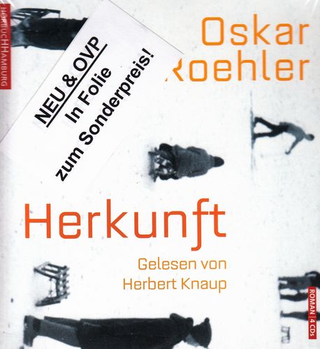 Oskar Roehler: Herkunft *** Hörbuch *** NEU *** OVP ***