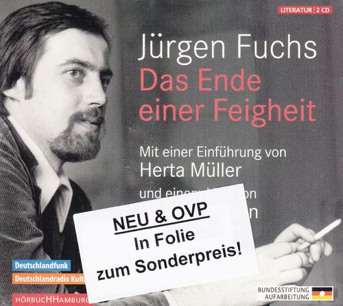 Jürgen Fuchs: Das Ende einer Feigheit *** Hörbuch *** NEU *** OVP ***