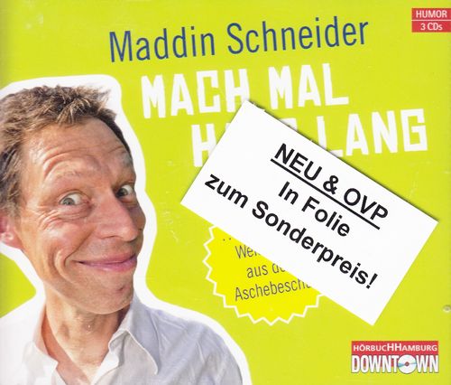Maddin Schneider: Mach mal Hals lang *** COMEDY *** NEU *** OVP ***