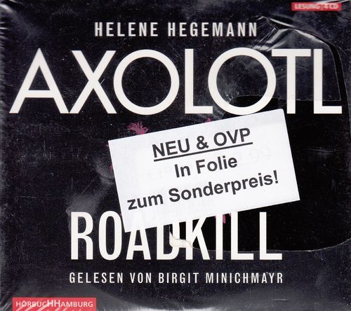 Helene Hegemann: Axolotl Roadkill *** Hörbuch *** NEU *** OVP ***