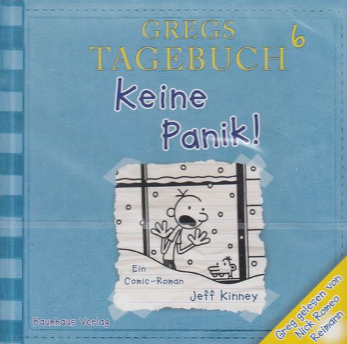 Jeff Kinney: Gregs Tagebuch - Keine Panik *** Hörbuch *** NEU *** OVP ***