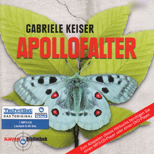 Gabriele Keiser: Apollofalter - Der erste Fall für Franca Mazzari *** Hörbuch ***
