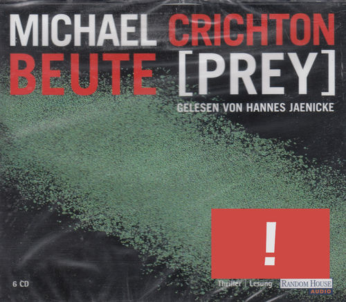 Michael Crichton: Beute (Prey) *** Hörbuch *** NEU *** OVP ***
