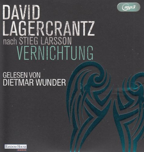 David Lagercrantz: Vernichtung *** Hörbuch ***