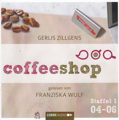 Gerlis Zillgens: Coffeeshop *** Staffel 1 *** 4-6 *** Hörbuch *** NEUWERTIG ***