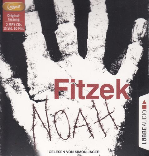 Sebastian Fitzek: Noah *** Hörbuch *** über 15 Std.! *** NEU *** OVP ***