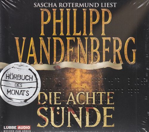 Philipp Vandenberg: Die achte Sünde *** Hörbuch *** NEU *** OVP ***