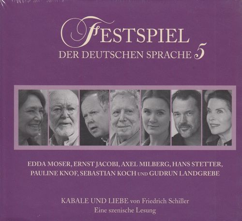 Friedrich Schiller: Kabale und Liebe *** Hörbuch *** NEU *** OVP ***