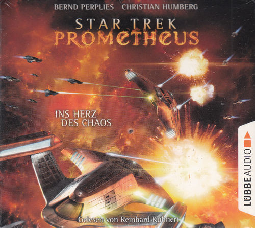 Perplies, Humberg: Star Trek Prometheus - Ins Herz des Chaos * Hörbuch * NEU *