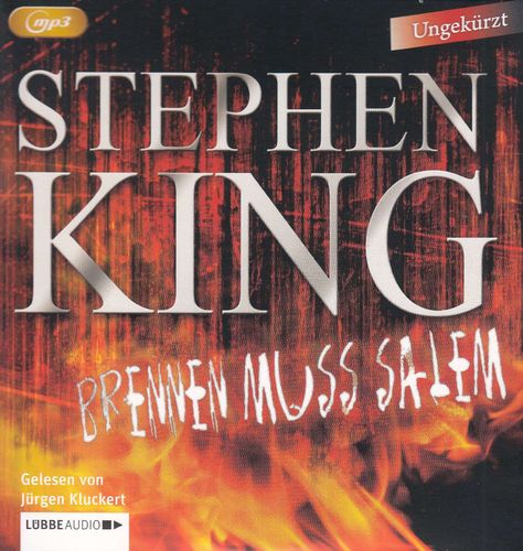 Stephen King: Brennen muss Salem *** Hörbuch *** NEUWERTIG ***
