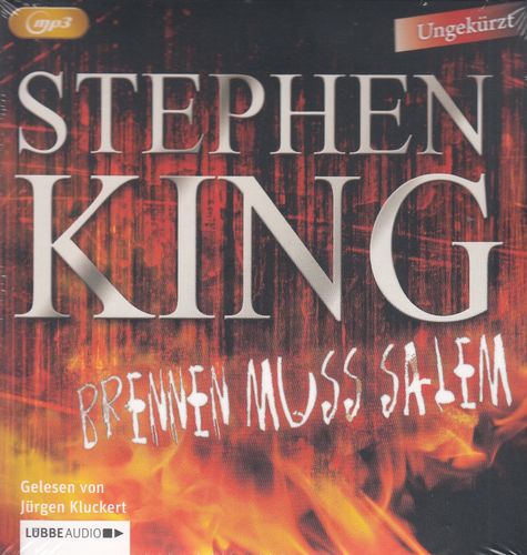 Stephen King: Brennen muss Salem *** Hörbuch *** NEU *** OVP ***