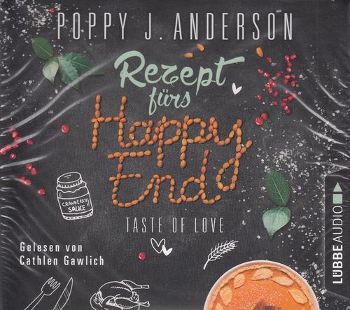 Poppy J. Anderson: Taste of Love - Rezept fürs Happy End *** Hörbuch *** NEU ***