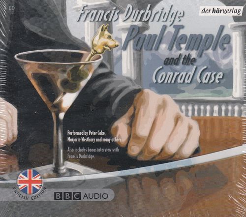 Francis Durbridge: Paul Temple and the Conrad Case * abook * Hörbuch * NEU *