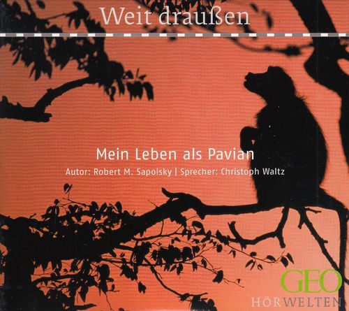Robert M. Sapolsky: Mein Leben als Pavian *** Hörbuch *** NEUWERTIG ***
