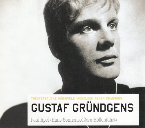 Gustav Gründgens in Paul Apels "Hans Sonnenstößers Höllenfahrt" *** Hörspiel ***