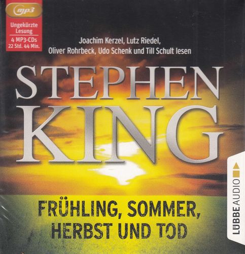 Stephen King: Frühling, Sommer, Herbst und Tod *** Hörbuch *** NEU *** OVP ***