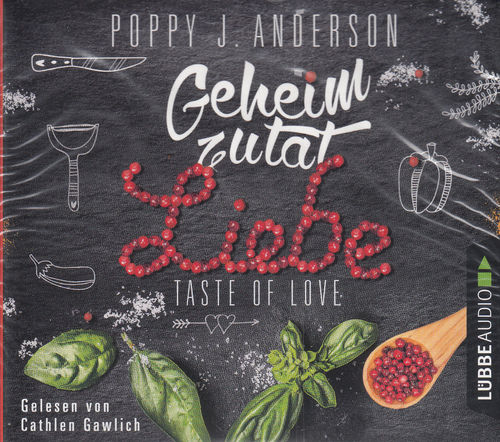 Poppy J. Anderson: Taste of Love - Geheimzutat Liebe ** Hörbuch ** NEU ** OVP **
