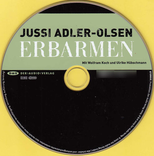 Jussi Adler-Olsen: Erbarmen *** Hörbuch ***