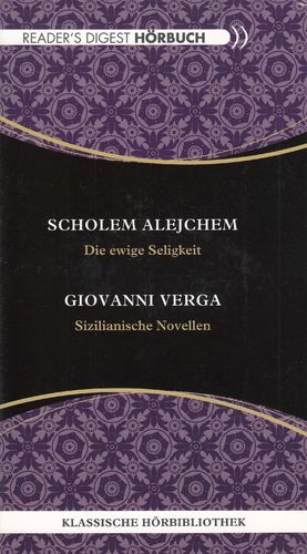 S. Alejchem/G. Verga: Die ewige Seligkeit / Sizilianische Novellen *** Hörbuch *** NEUWERTIG ***