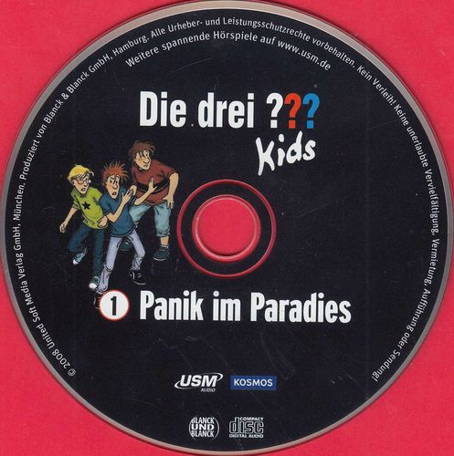 Ulf Blanck: Die drei Fragezeichen-Kids Band 1 - Panik im Paradies ** Hörspiel **