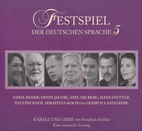 Friedrich Schiller: Kabale und Liebe *** Hörspiel *** NEUWERTIG ***