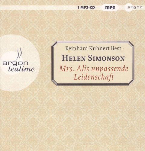 Helen Simonson: Mrs. Alis unpassende Leidenschaft *** Hörbuch ***