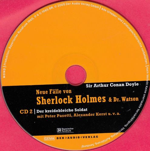 Arthur Conan Doyle: Sherlock Holmes - Der kreidebleiche Soldat *** Hörspiel ***