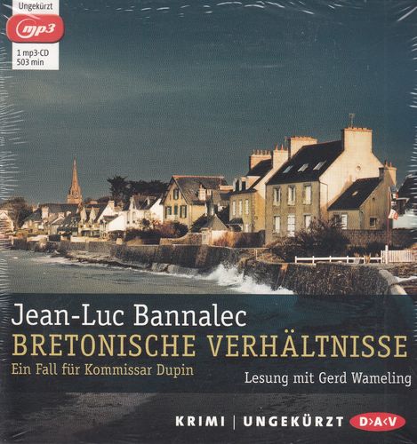 Jean-Luc Bannalec: Bretonische Verhältnisse *** Hörbuch *** NEU *** OVP ***