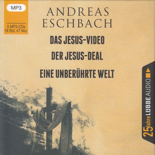 Andreas Eschbach: Das Jesus-Video / Der Jesus-Deal / Eine unberührte Welt * NEUWERTIG *