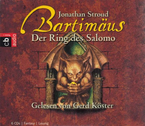 Jonathan Stroud: Bartimäus - Der Ring des Salomo *** Hörbuch ***
