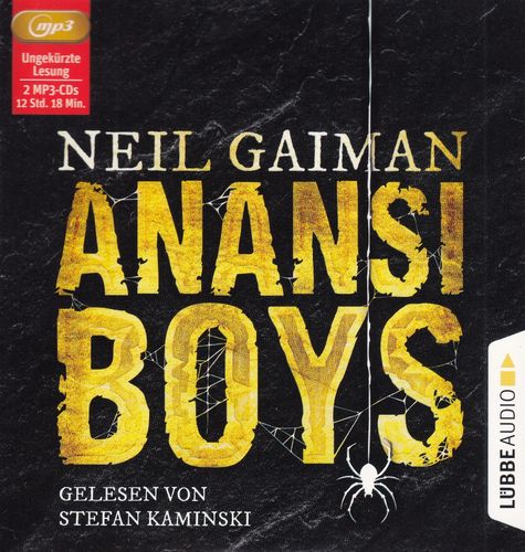 Neil Gaiman: Anansi Boys *** Hörbuch *** NEUWERTIG ***