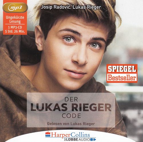 Lukas Rieger, Josip Radović: Der Lukas Rieger Code ** Hörbuch ** NEUWERTIG **