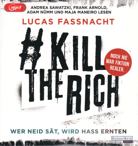 Lucas Fassnacht: # Kill The Rich *** Hörbuch *** NEUWERTIG ***