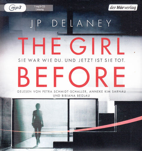 JP Delaney: The Girl Before *** Hörbuch *** NEUWERTIG ***