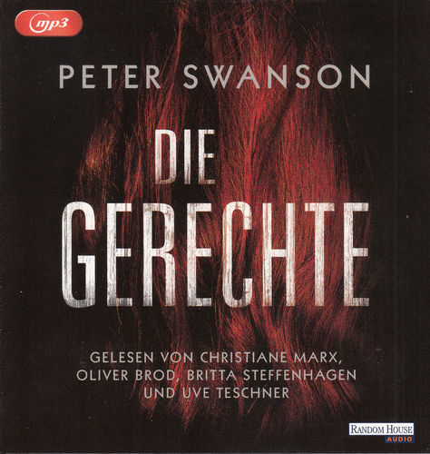 Peter Swanson: Die Gerechte *** Hörbuch *** NEUWERTIG ***